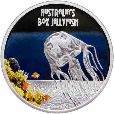 купить Тувалу 1 доллар 2011 «Медуза»