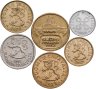 Купить Финляндия набор монет для обращения 1978-1982 (6 шт)