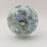 Купить Пресс-папье для бумаг в форме шара, декорированный разноцветными нитями и пузырьками воздуха внутри массы, стекло, бульгазе, Европа, 1970-1990 гг.