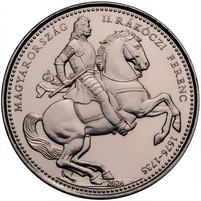 купить Венгрия 50 форинтов 2026 350-летие со дня рождения Франциска II Ракоци