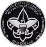 Купить США 1 доллар (dollar) 2010 "100 лет бойскаутам Америки" в слабе NGC PF69 ULTRA CAMEO