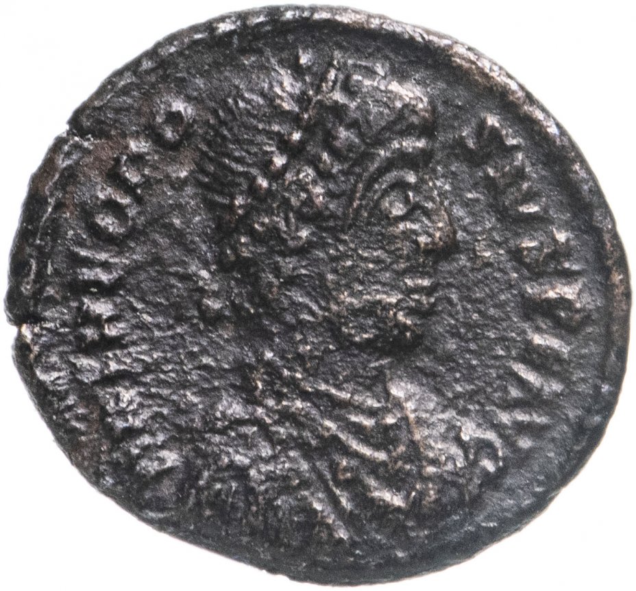 купить Римская Империя, Феодосий I, 379-395 гг, центенионалий (реверс: легенда обрамлена венком)