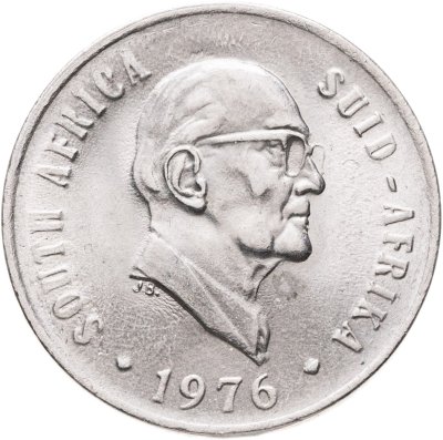 купить ЮАР 10 центов (cents) 1976 "Окончание президентства Якобуса Йоханнеса Фуше"