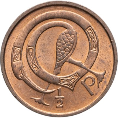 купить Ирландия 1/2 пенни 1971