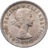 Купить Великобритания 6 пенсов (pence) 1955
