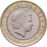 Купить Великобритания 2 фунта (pounds) 2005  60 лет Победы