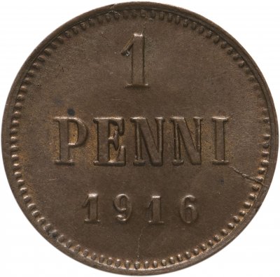 Купить 1 пенни (penni) 1916