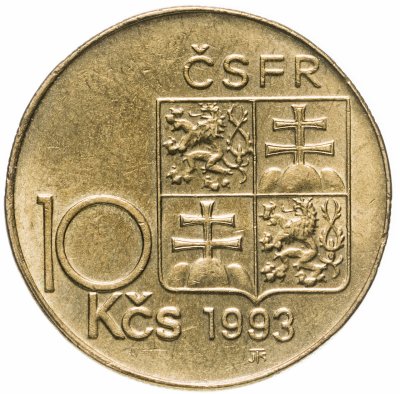 купить Чехословакия 10 крон (korun) 1993 "Томаш Гарриг Масарик"