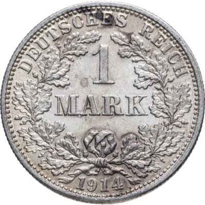 купить Германия (Германская империя) 1 марка 1914 "F"