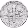 Купить США 10 центов (дайм, one dime) 1962 D "Silver Roosevelt Dime (Рузвельт)"