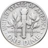 Купить США 10 центов (дайм, one dime) 1962 D "Silver Roosevelt Dime (Рузвельт)"