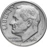 Купить США 10 центов (дайм, one dime) 1962 D "Silver Roosevelt Dime (Рузвельт)"