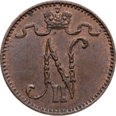 купить 1 пенни (penni) 1909 Российская Финляндия