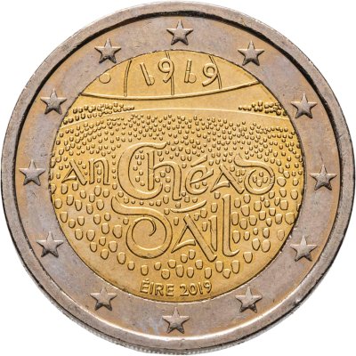 купить Ирландия 2 евро 2019 "100 лет первому заседанию Дойл Эреан"