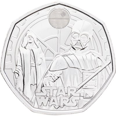 купить Великобритания 50 пенсов 2024 "Звездные войны. Дарт Вейдер"