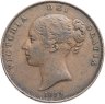 Купить Великобритания 1 пенни (penny) 1853