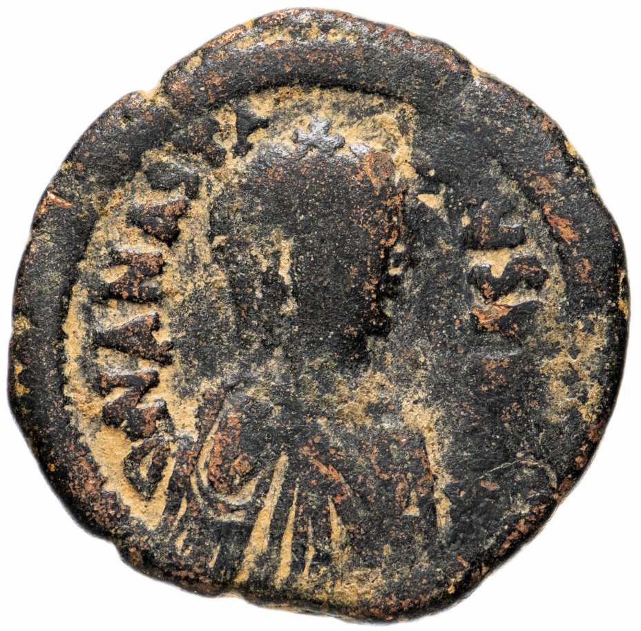 купить Византийская империя, Анастасий I, 491-518 годы, фоллиса.