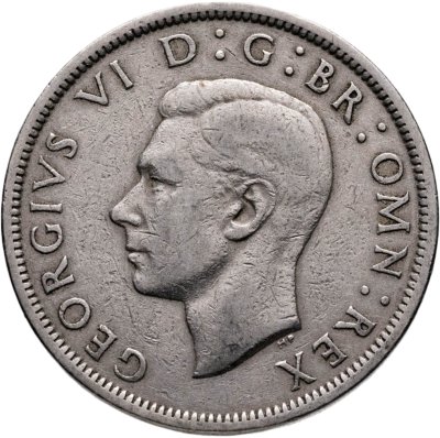купить Великобритания 1/2 кроны (crown) 1950