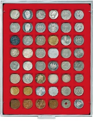 купить Бокс на 48 ячеек размером 28х28 мм (Lindner, Германия)