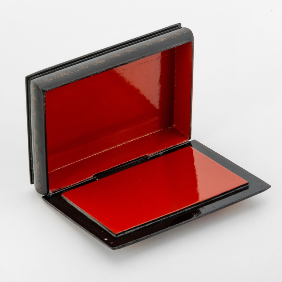 Шкатулка \"Снегурочка\", папье-маше, роспись, Мстерская художественная ...