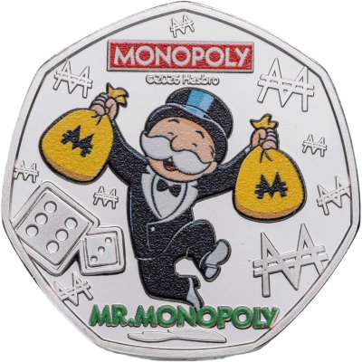 купить Соломоновы Острова 50 центов 2026 «Монополия - Мистер Монополия»