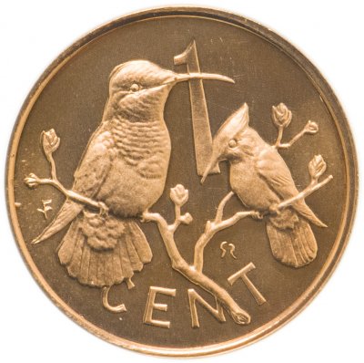 купить Британские Виргинские острова 1 цент (cent) 1974