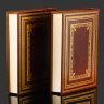 Купить Книга в кожаном переплете "История малой России" в 2-х томах, репринтное издание, бумага, кожаный переплет, тиснение, золочение, обрез с принтом и золочением, в кожаном футляре и бархатной подарочной упаковке, Российская Федерация, 2025 г.