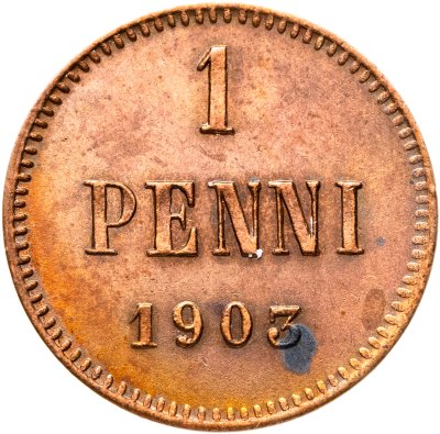 купить 1 пенни (penni) 1903 Российская Финляндия