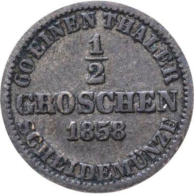 купить Ганновер 1/2 гроша 1858