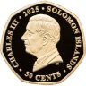 Купить Соломоновы Острова 50 центов 2025 «85-я годовщина - Пиноккио/позолоченная/»