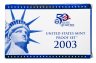 Купить США годовой набор монет 2003 S (10 штук)