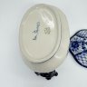 Купить Шкатулка (сахарница) с цветочным декором, гжель (крышка в подборе), фарфор, роспись, Российская Федерация, 1990-2010 гг.