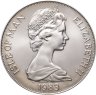 Купить Остров Мэн 1 крона 1983 "200 лет полёту человека - Воздушный шар"