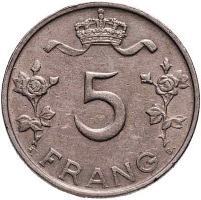 купить Люксембург 5 франков (francs) 1949
