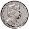 Купить Южная Георгия и Южные Сандвичевы Острова 2 фунта 2000 "100-летие королевы Елизаветы II"