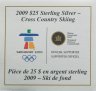 Купить Канада 25 долларов 2009 «Ванкувер 2010-лыжные гонки»