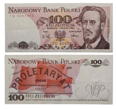 купить Польша 100 злотых 1988