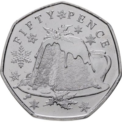 купить Гернси 50 пенсов 2021 "Рождественские традиции"