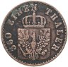 Купить Германия, Пруссия 1 пфенниг 1849