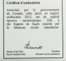 Купить Канада 3 доллара 2012 Proof "Рожденному в мае. Эмеральд - Изумруд. Камни рождения. Кристалл Сваровски" в футляре, с сертификатом