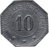 Купить Германия "Франкенхаузен" 10 пфеннигов ND (1917) нотгельд