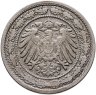 Купить Германия 20 пфеннигов (pfennig) 1892 D знак монетного двора: "D" - Мюнхен