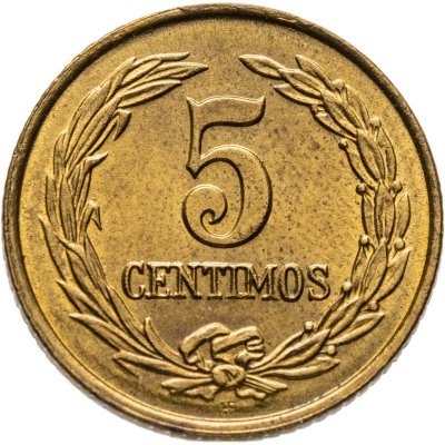 купить Парагвай 5 сентимо (centimos) 1947