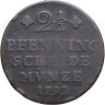 Купить Брауншвейг-Вольфенбюттель 2½ пфеннига 1792