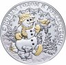 Купить Ниуэ 1 доллар 2008 "С новым годом и Рождеством - Снеговик"