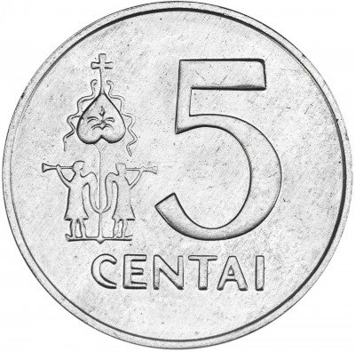 купить Литва 5 центов 1991