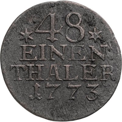 купить Германия, Пруссия 1/48 талера 1773