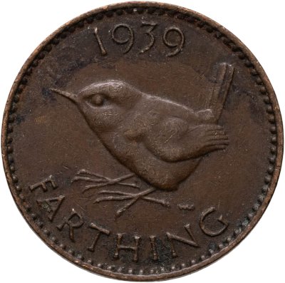 купить Великобритания 1 фартинг 1939