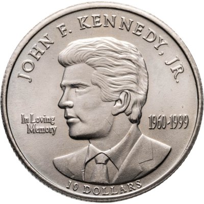 купить Либерия 10 долларов 2000 "Гибель Джона Кеннеди мл."