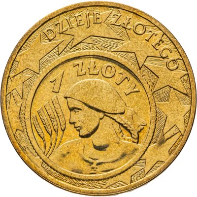 купить Польша 2 злотых 2004 "История польского злотого - 1 злотый 1924"
